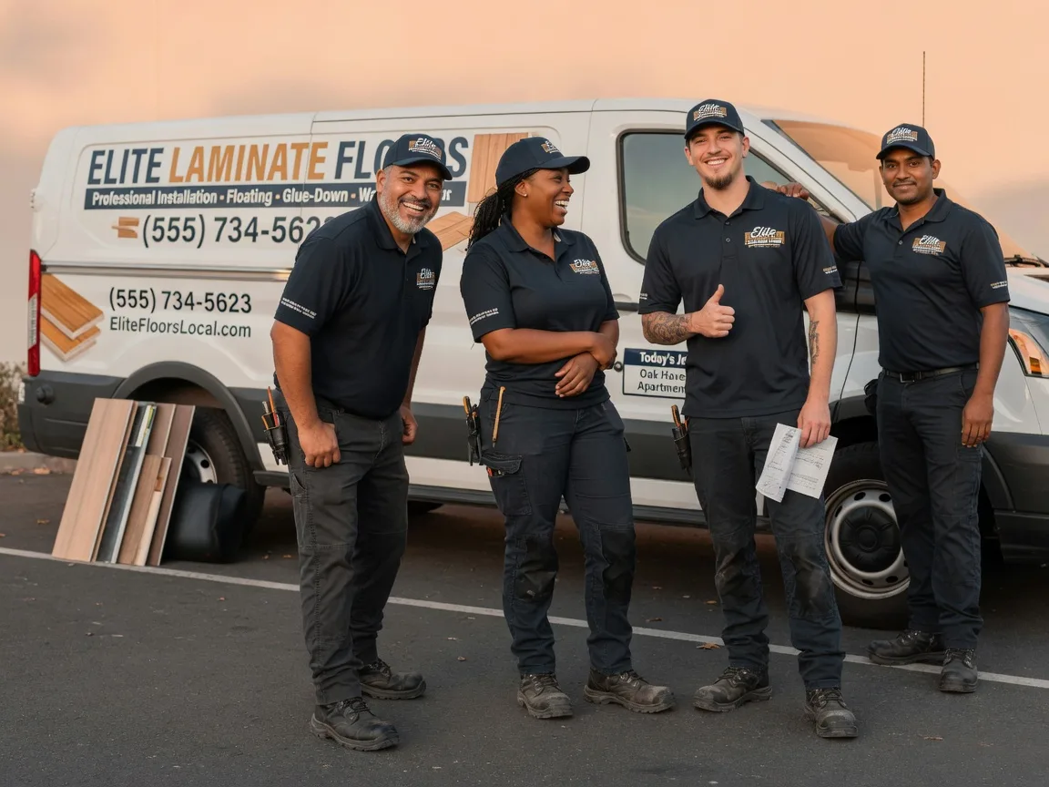 Laminate flooring installation company in China Village, ME